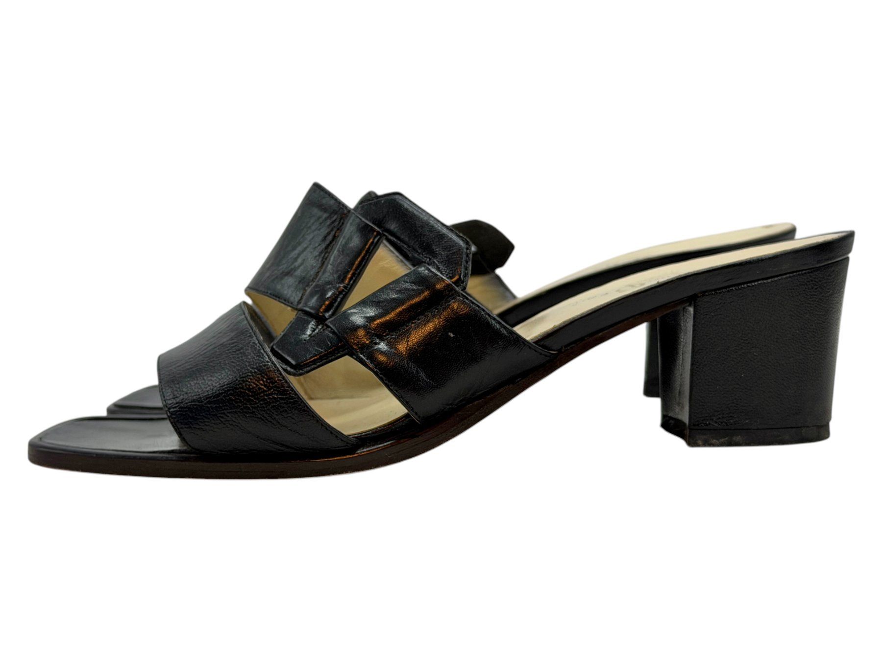 Scarpe da donna: Mules Concetta Pane cuir noir. Pointure 40 – Usato da Cossonay-Ville venduto da PatineDuTemps 6