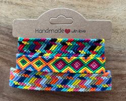 3x Armband / Freundschaftsband, Neu & Handgemacht
