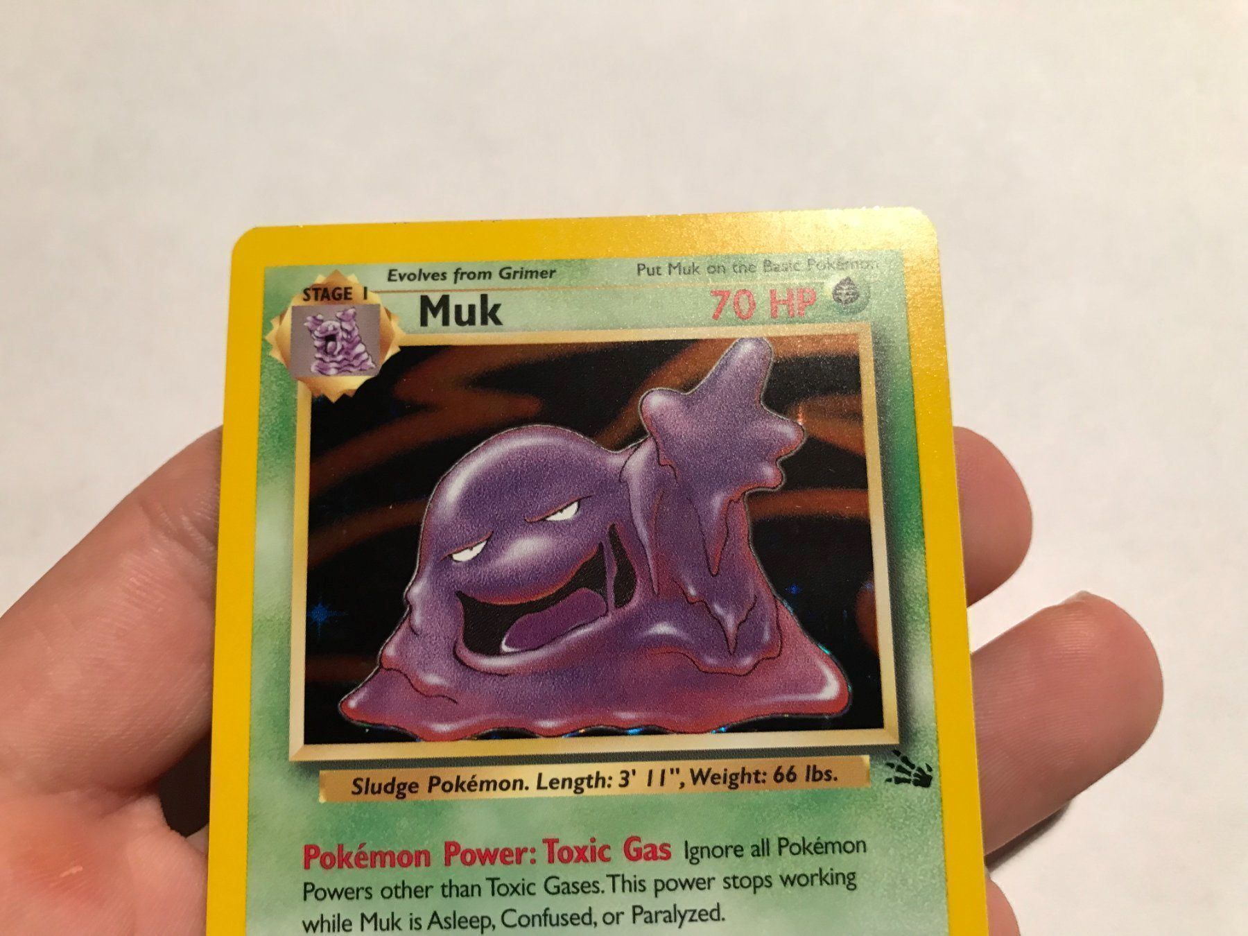 Pokémon Carte collezionabili: Muk holo Fossil – Nuovo (secondo la descrizione) da Hagendorn venduto da Pokecollectorch 2