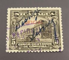 Nicaragua 1933 briefmarke