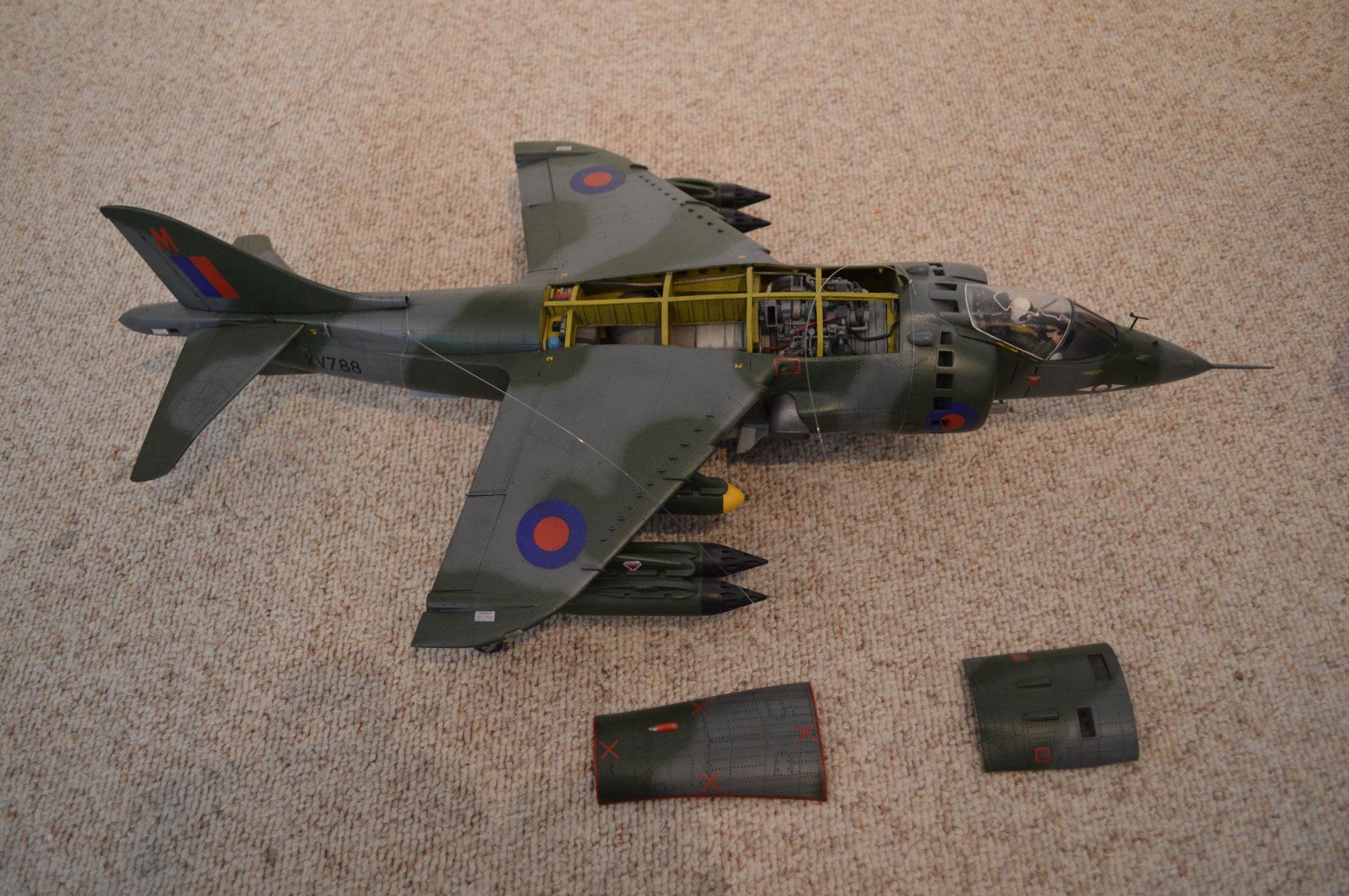 Airfix Kit di modellismo & Modellini statici: Hawker Siddley Harrier 1/24 – Nuovo (secondo la descrizione) da Hirschthal venduto da Juribu 4