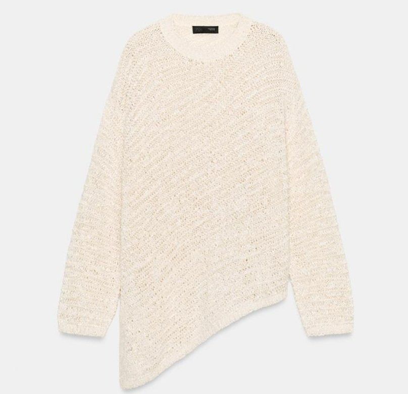 Pulls & Sweat-shirts: Damen asymmetrischer Pullover Weiss Strick Gr.M NEU – Neuf avec emballage d'origine à Rotkreuz par beltraum 6