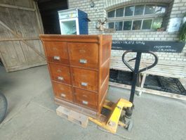Alter Hängeregister Schubladenmoebel Holz massiv