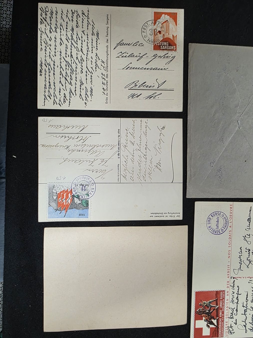 Alle Briefmarken: Militär Briefmarken , WK II, Schweizer Armee, Briefe – Gebraucht aus Wolfertswil von Antiko 4