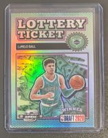 NBA LaMelo Ball 2020 Contenders Optic Lottery Ticket Rookie