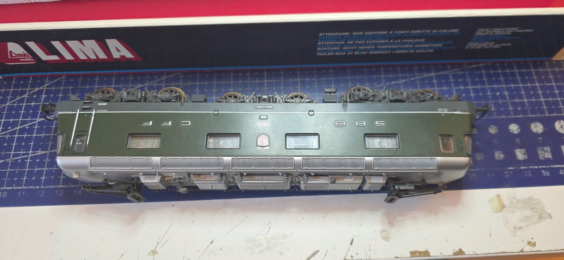 Lima Modellini di ferrovie: Lima Re6/6 11635 HO/DC Dummy – Usato da Hochfelden venduto da Danizh0 2