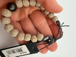 Original Nykke Kunst Armband, Lavaperlen, neu
