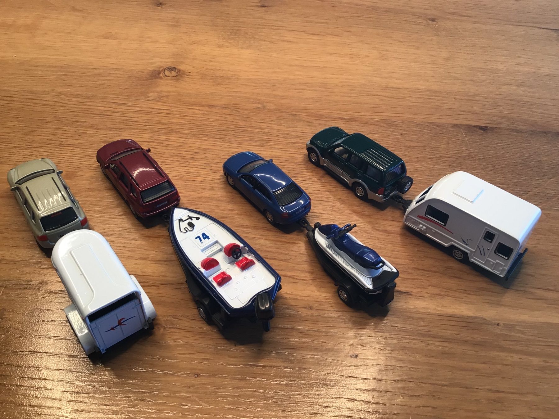 Modellautos: Modellautos diverse Autos mit Anhänger – Gebraucht aus Oberengstringen von Reini1063