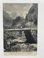 AK 29.05.1912 Brünig-Hasliberg u. Wetterhorn 1912