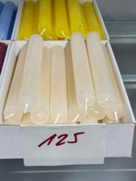 125 Posten Raureif Kerzen 180 x 22 aus Liquidation