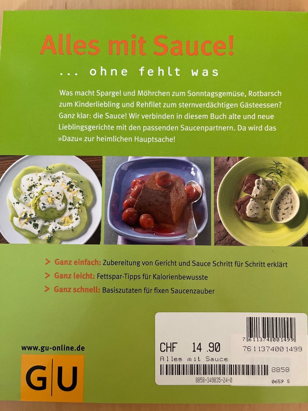 Libri: Alles mit Sauce! - Kochbuch – Usato da Bachenbülach venduto da Elcomaster 1