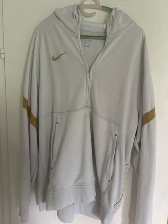 Nike Dri-Fit Kapuzenpullover weiss Grösse XXL gebraucht