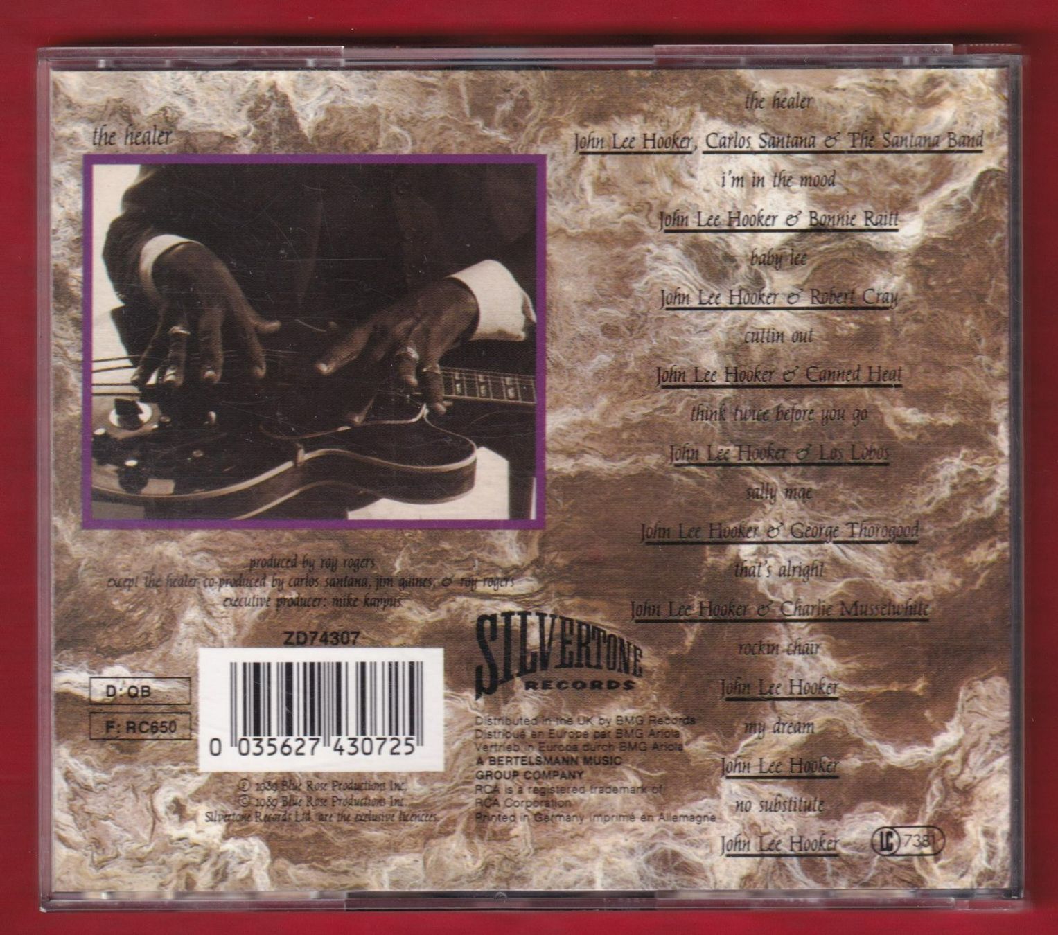 CD: John Lee Hooker - The Healer (CD) – Usato da Zürich venduto da Pfluftl2000 1