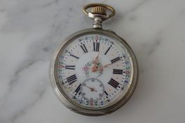 ANTIK TASCHENUHR LÄUFT 55MM.