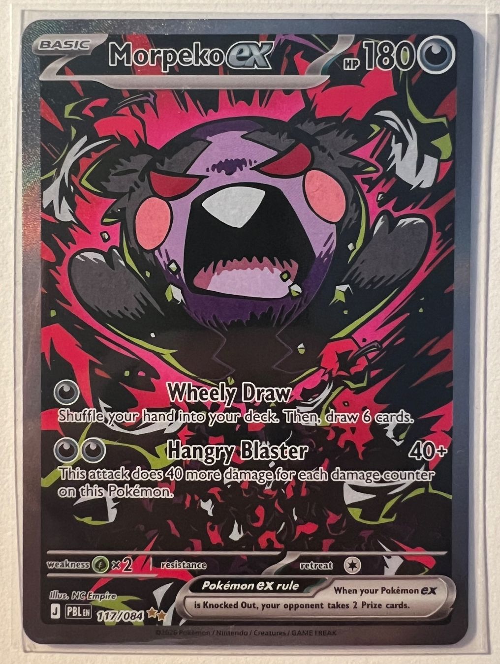 Pokémon Sammelbilder & Trading cards: Morpeko ex #117 - English – Gebraucht aus Etoy von RochetteCards