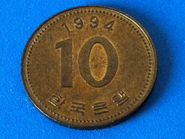 South Korea - 10 Won 1994