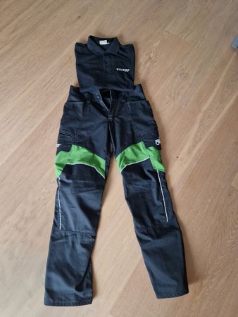 Arbeitshose und Poloshirt Fendt Traktoren Landwirt 48 + M 