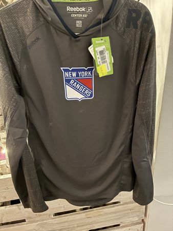 Original Reebok NHL New York Rangers Hoodie, Neu!