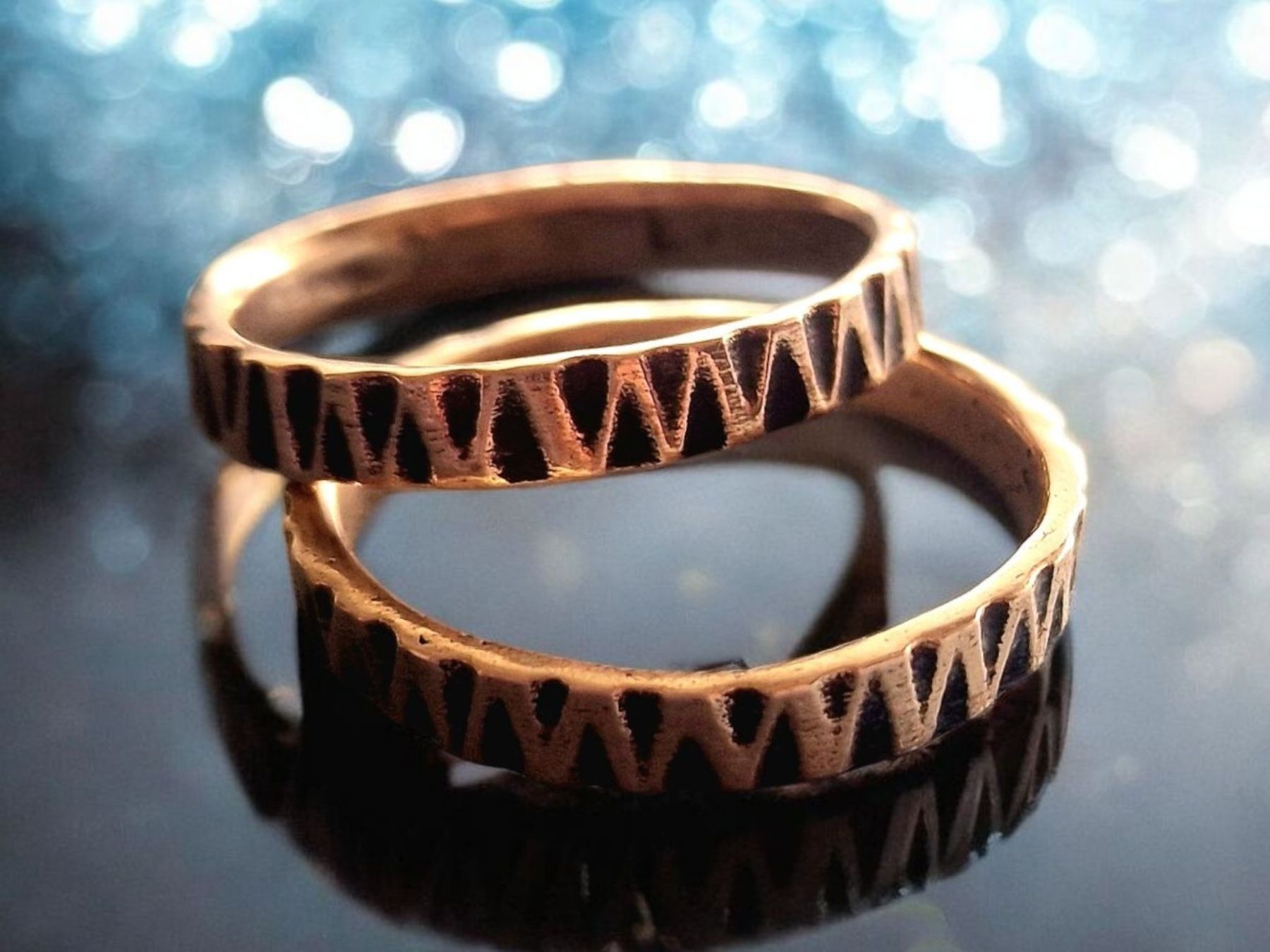 Anelli: Feiner Herrenring,  Bronze, Grösse 63 – Nuovo e nell'imballaggio originale da Aarau venduto da Schmuckhoehle_MD 2