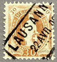 96B Stempel Lausanne, SBK 650.-