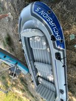 Intex Excursion 5 Schlauchboot mit praktischem Transportfass