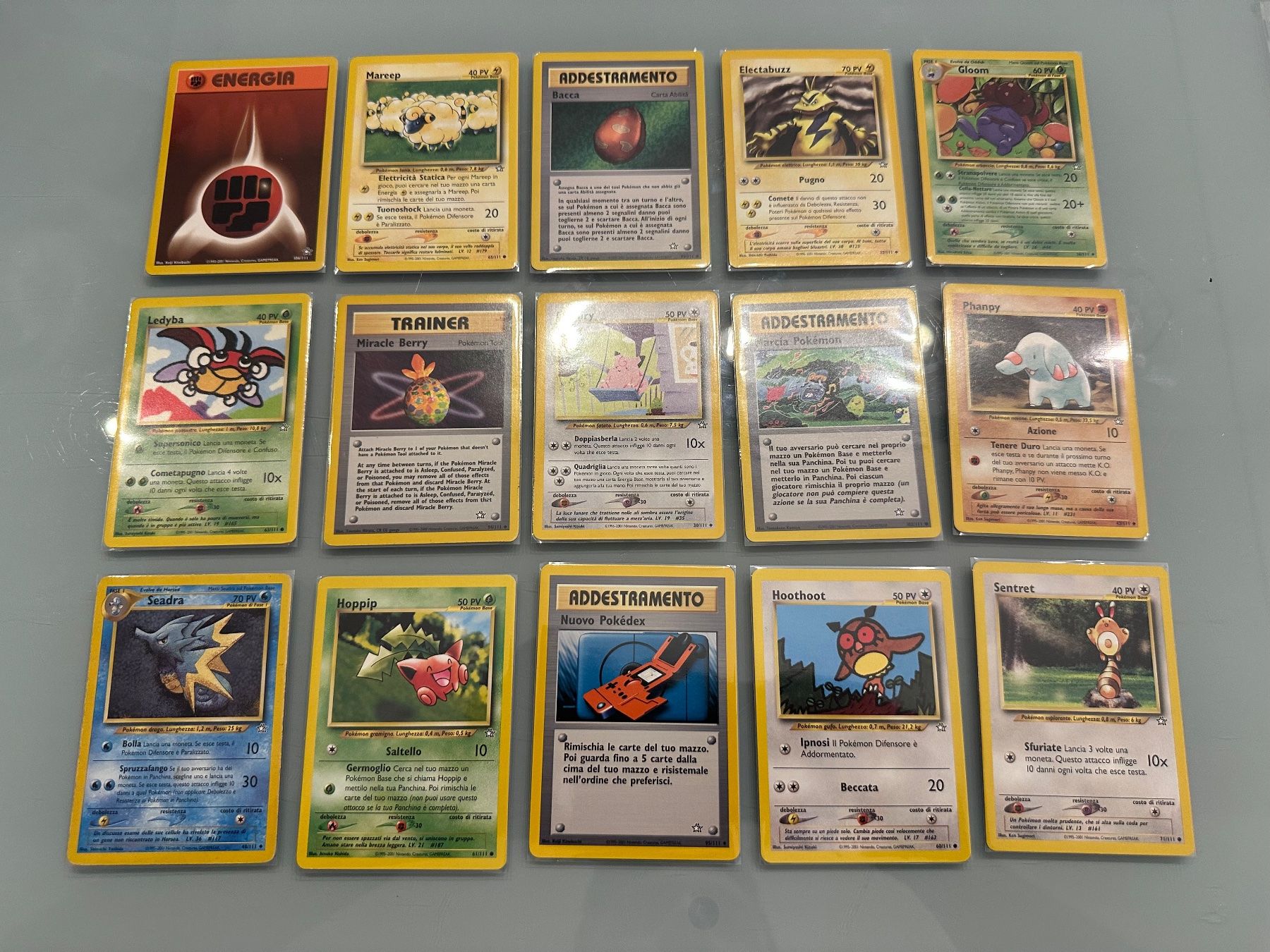 Pokémon Carte collezionabili: Pokemon Neo Genesis - 2001 Karten – Usato da Roveredo GR venduto da KadoShop