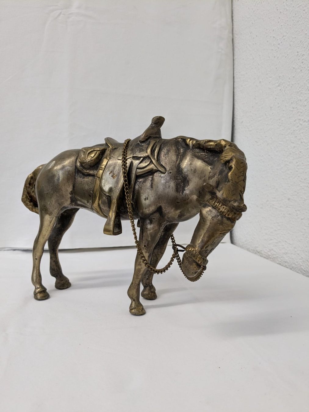 Statuette: Handgefertigtes Pferd aus Messing – Usato da Weinfelden venduto da blaukreuz_brocki_TG