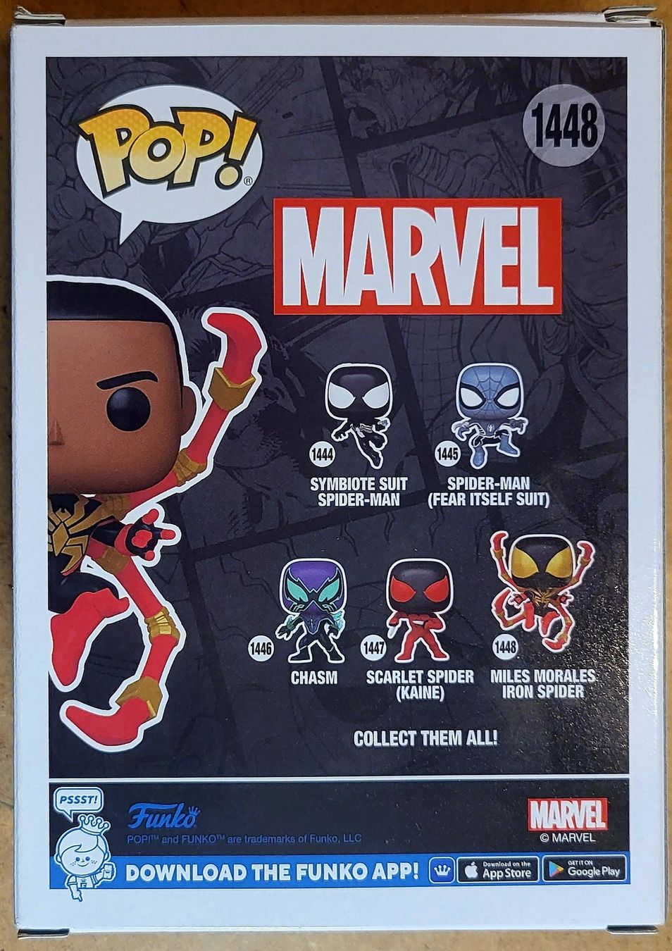 Funko Figuren: Funko Pop Marvel  Miles Morales Iron Spider CHASE – Neu (gemäss Beschreibung) aus Montet (Glâne) von KOADA 1
