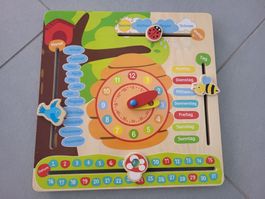 Spiel Lernen Zeit Monaten Wetter Kalender
