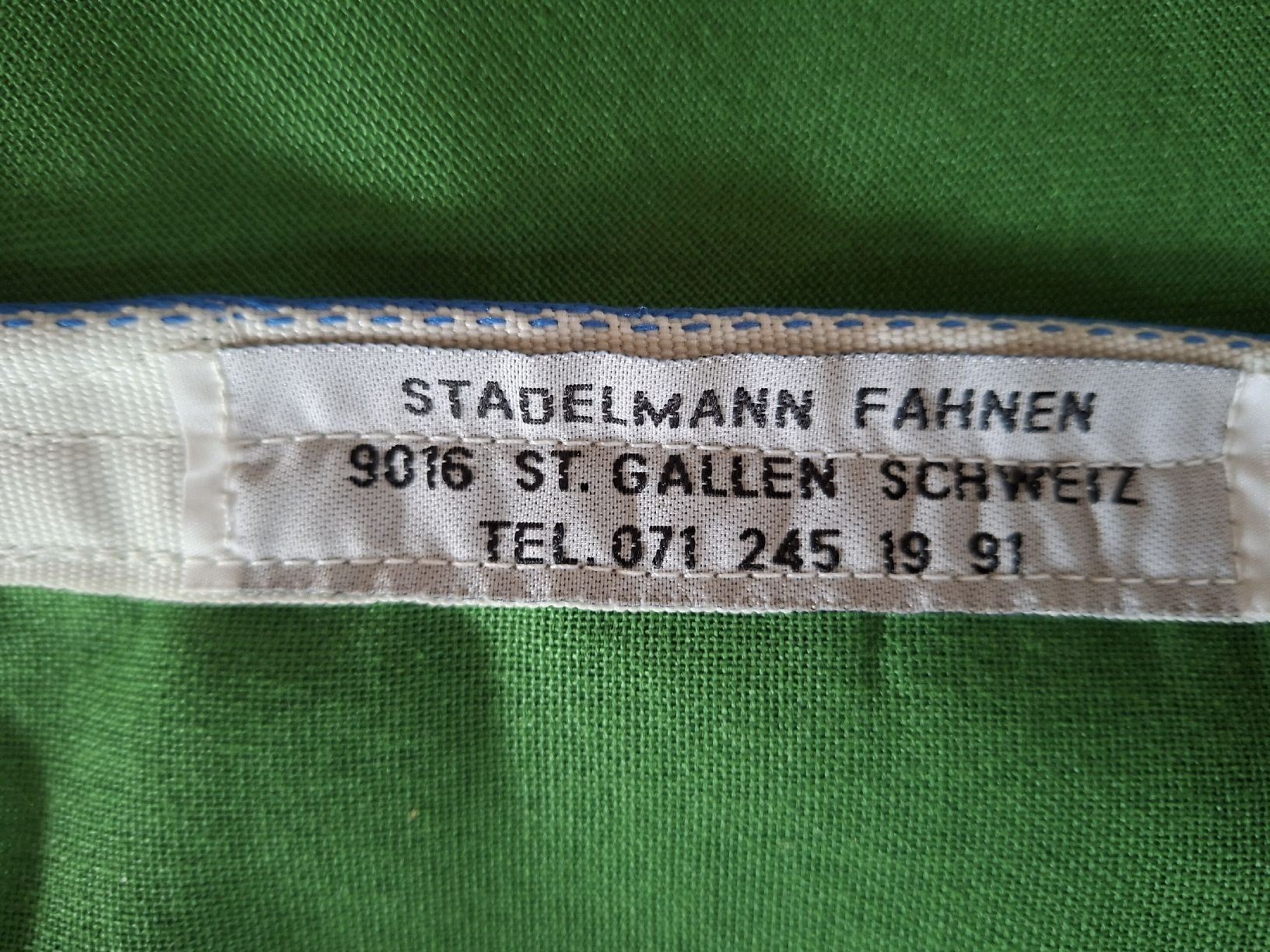 Bandiere: Grosse St Gallen Fahne – Nuovo (secondo la descrizione) da Schwanden Sigrisw venduto da len_9yqg 2