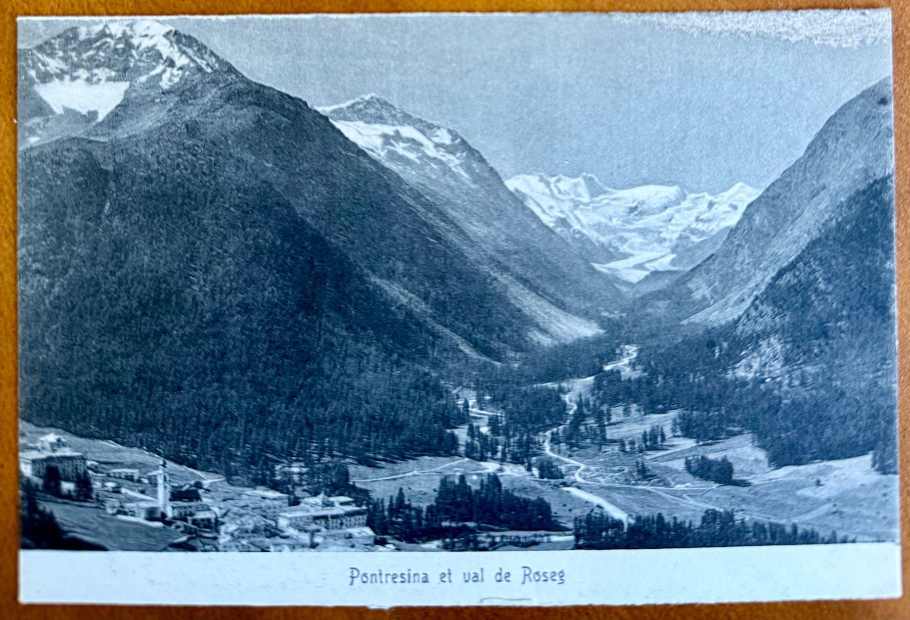 Cartoline postali: AK: Pontresina et Val de Roses – Usato da Lutry venduto da Ediego