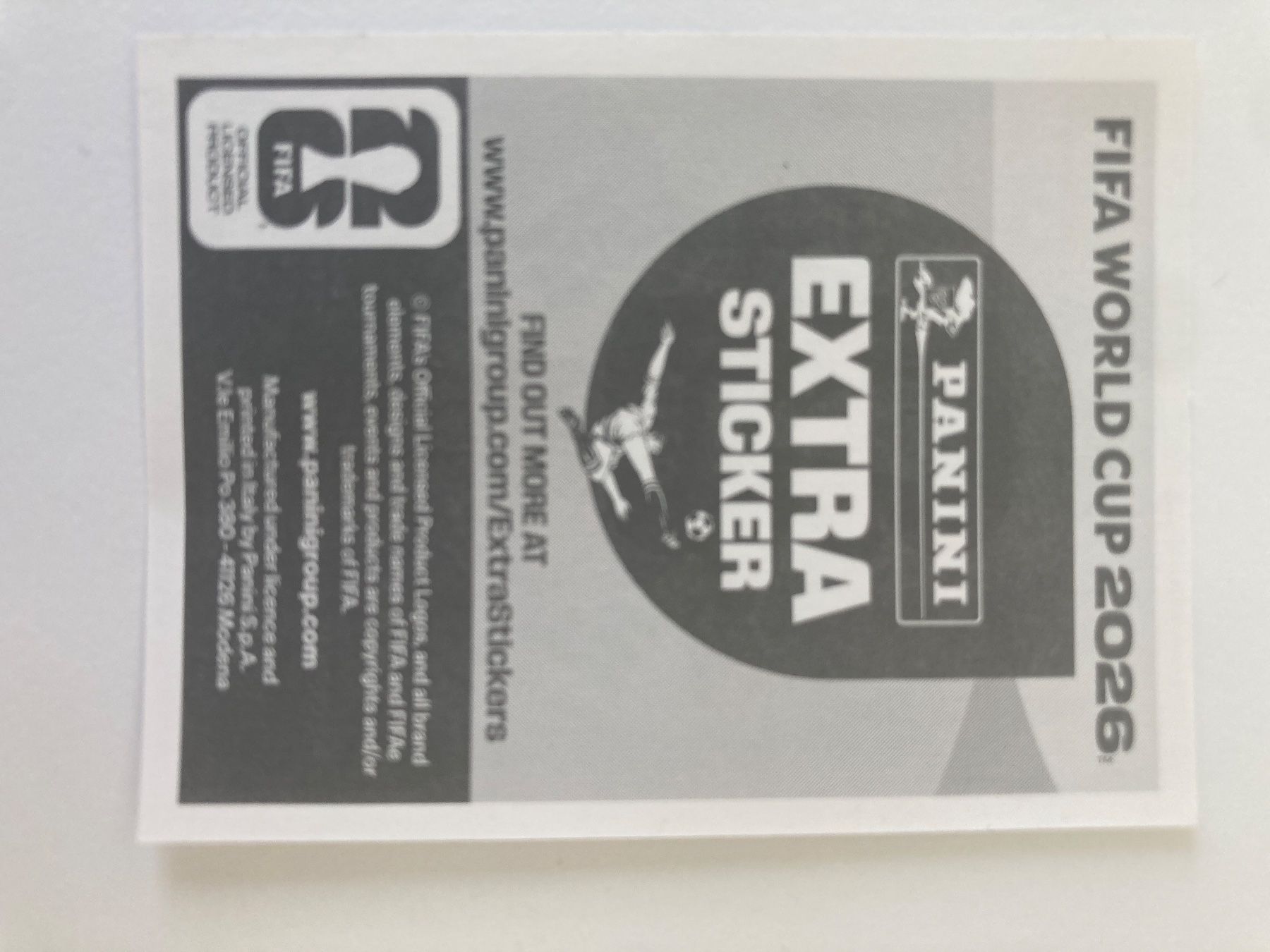 Panini Sammelbilder & Trading cards: Panini Fifa 2026 extra sticker – Gebraucht aus Olten von chr1gl 1