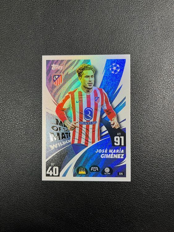 Topps Match Attax 2025/26 José Maria Gimenez 326 (Neu (gemäss ...