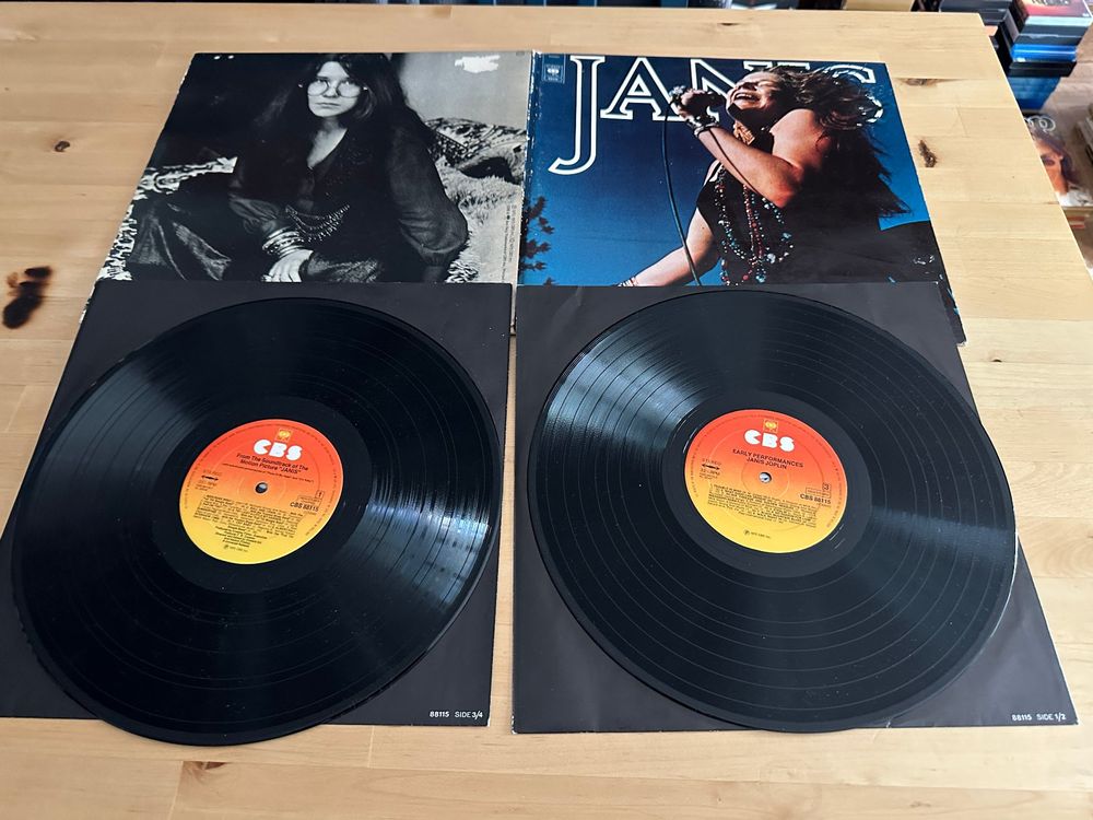 JANIS JOPLIN KULT 2 LP JANIS mit sehr schönem Booklet 1975 | Kaufen auf ...