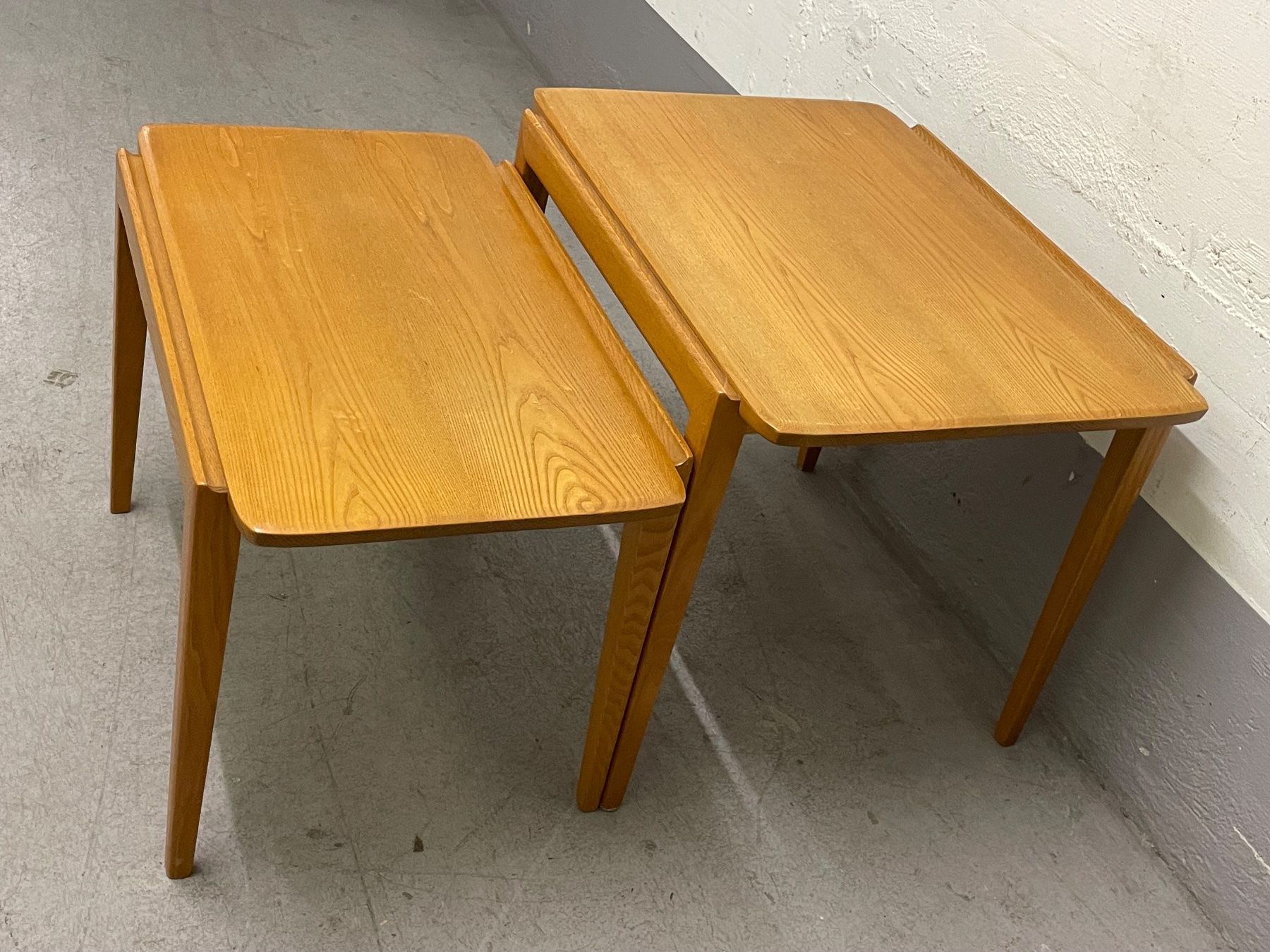 Set di tavolo e panche: Vintage 2‘er Tischset Holz – Usato da Zürich venduto da Vintage-1993 9