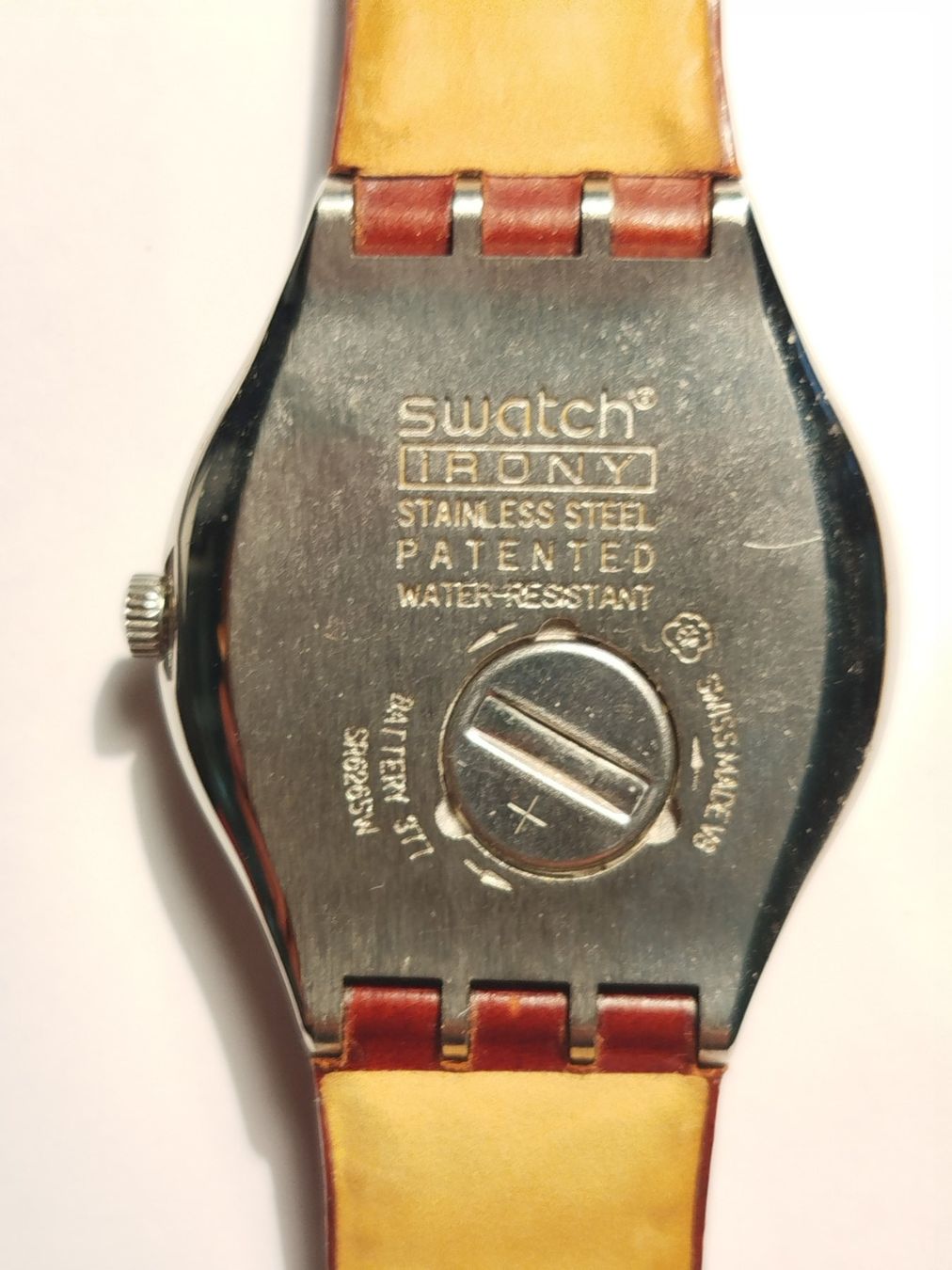 Swatch Orologi: SWATCH IRONY mit Lederarmband – Usato da Zug venduto da Robert0125 4