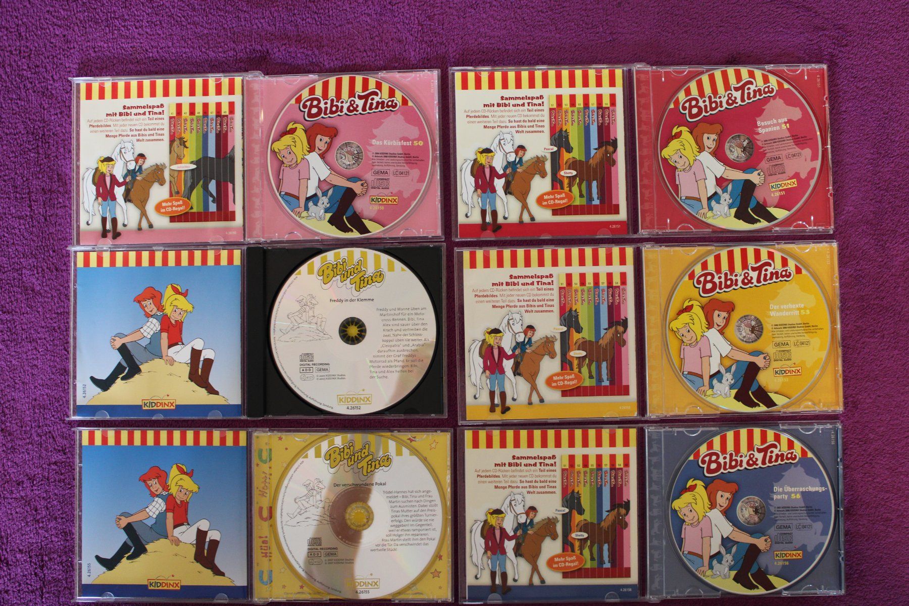 CD: 6 - Bibi & Tina - Hörspiel - CD´s – Usato da Müllheim Dorf venduto da Seeeule01 7