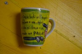TAZZA SCRITTA ITALIANO