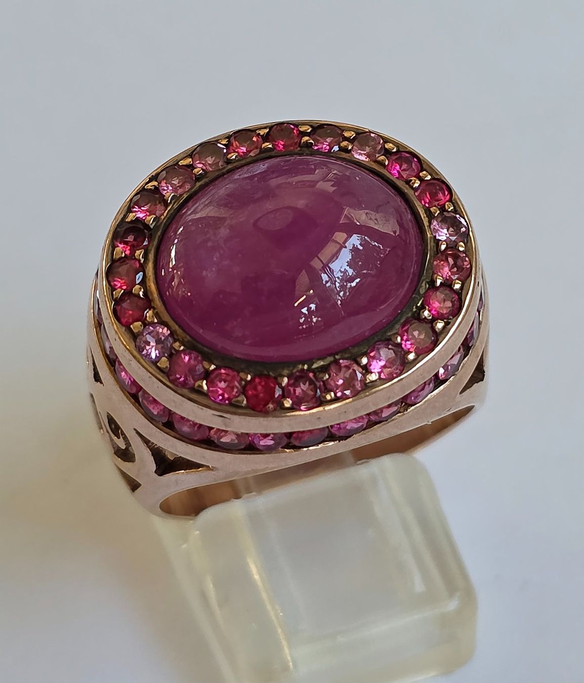 Ringe: Ring mit Rubin und Granaten – Neu (gemäss Beschreibung) aus Zürich von Bieter04 7