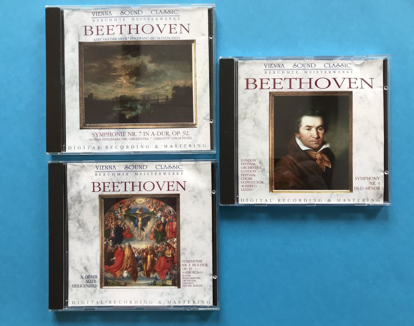CD: 3 CD-BOX: BEETHOVEN SYMPHONIEN – Usato da Zürich venduto da Domus09 1