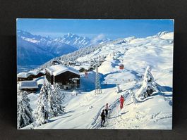 Bettmeralp VS: Gondelbahn Bettmerhorn, Matterhorn, Weisshorn