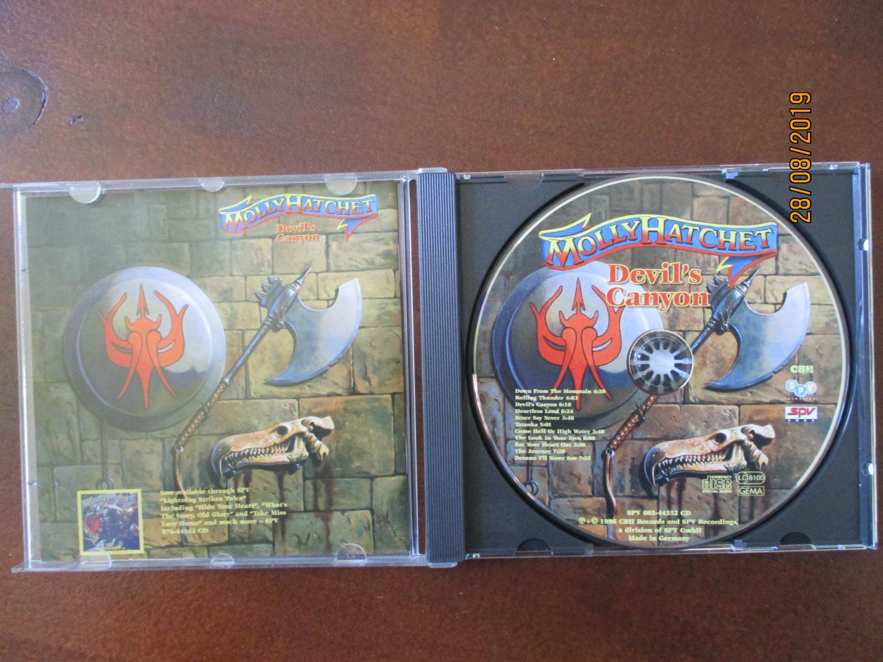 CD: Molly Hatchet – Devil's Canyon – Usato da Liestal venduto da Disc-Point 1