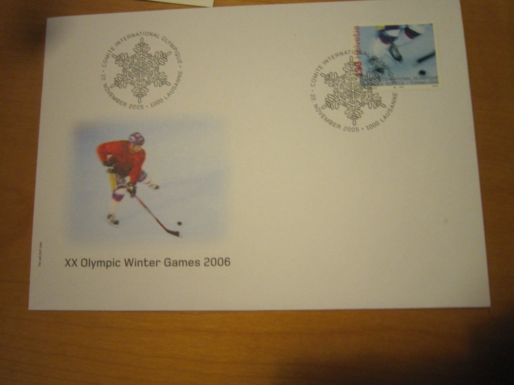 Tutti i francobolli: CH 2005 FDC und Maximumkarte 2006 Olympic Winter Games – Usato da Gordola venduto da Polentaefung 4