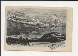 AK ca.1910 Gruss vom Tannenboden (Flums) SG