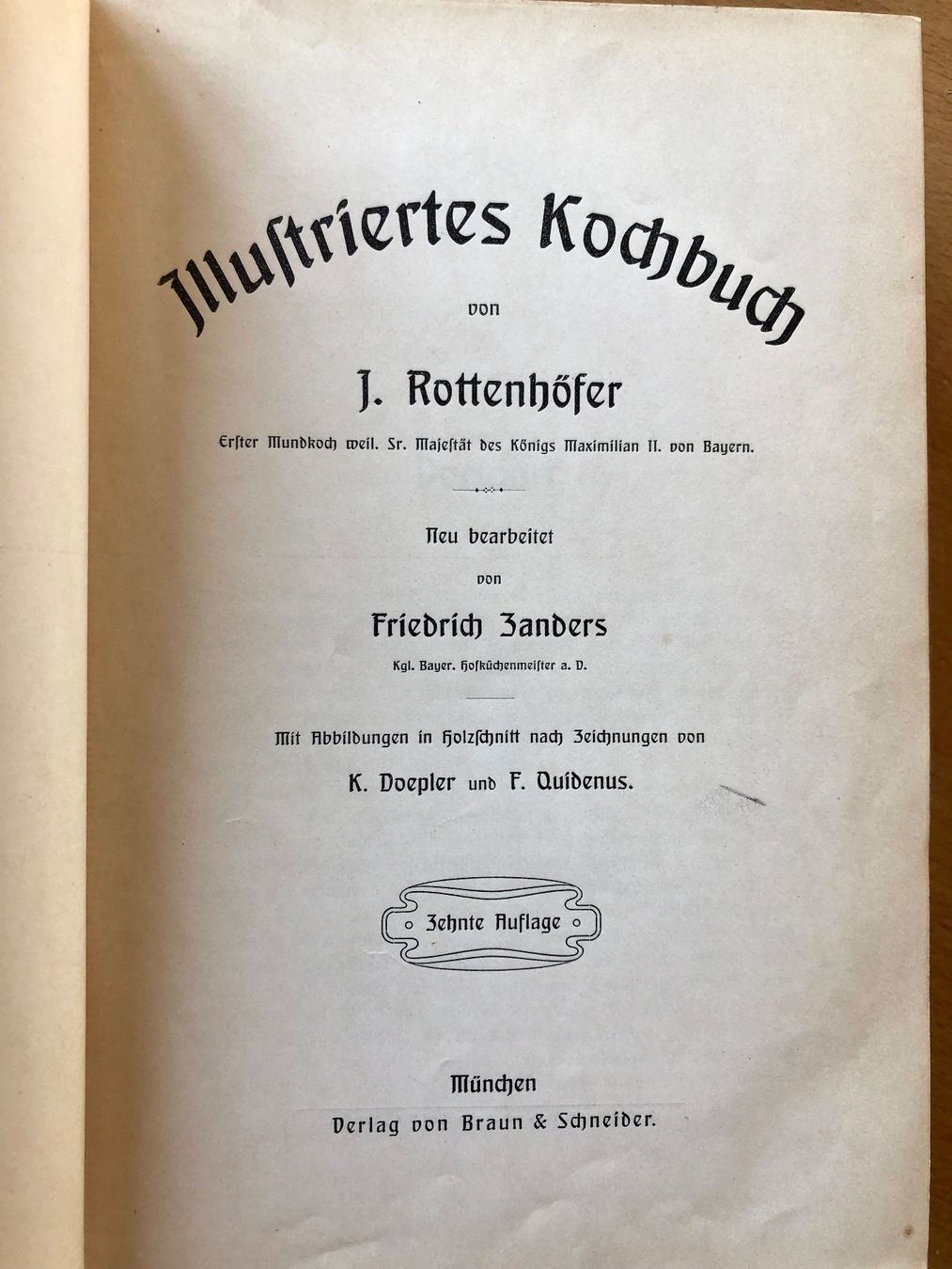 Bücher: Rottenhöfer Kochbuch, 1905 – Gebraucht aus Burgdorf von Attalos 2