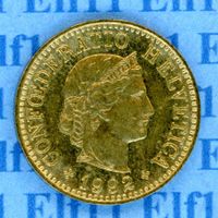 CHF___0.05 1992 -vz 5 Rappen