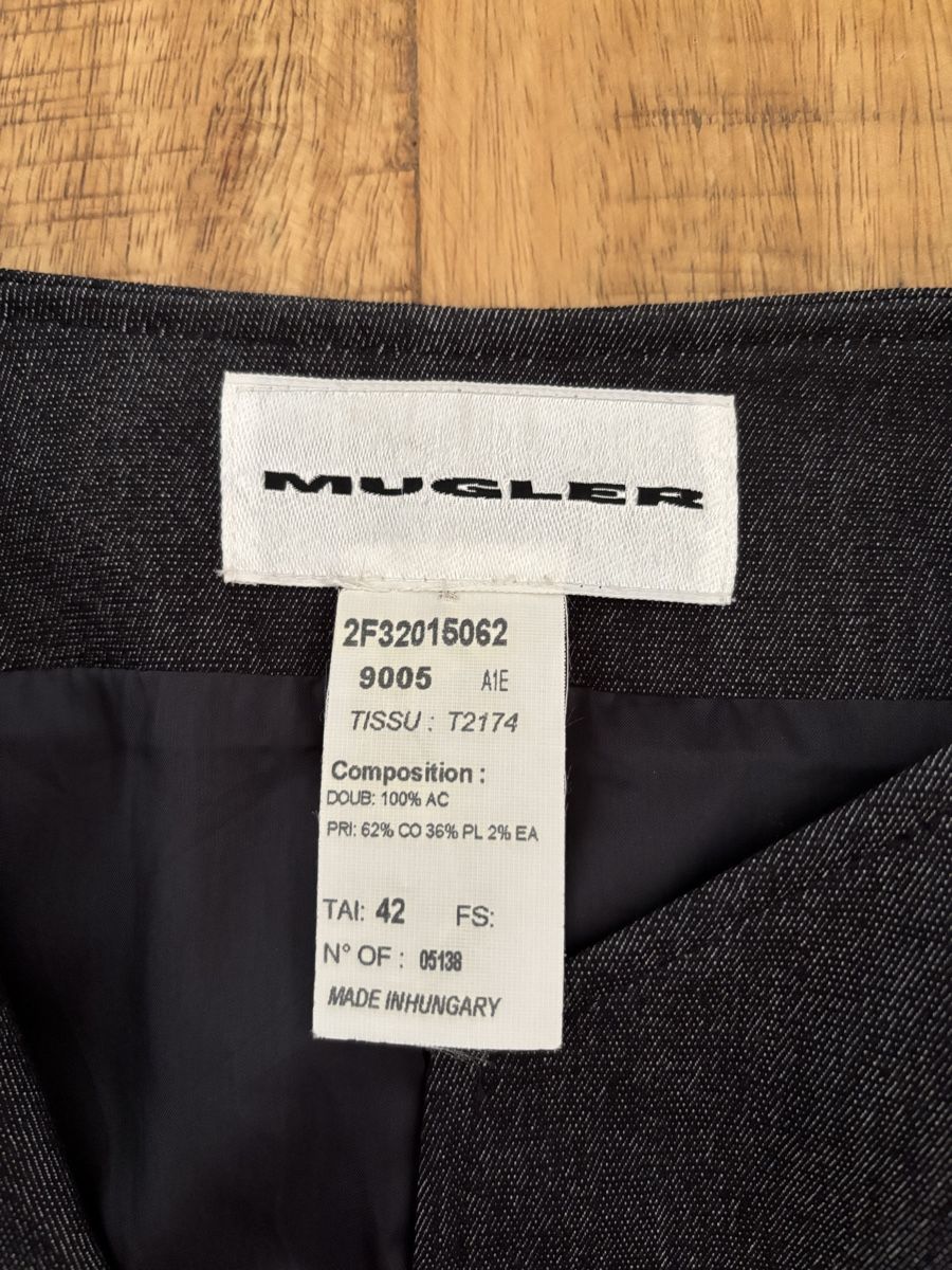 Mugler Giacche: Mugler Jeansjacke Gr.L – Usato da Matten b. Interlaken venduto da Schneehase03 2
