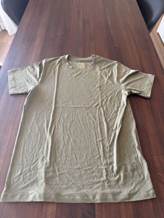 Fjällräven Merino-Shirt / Olivgrün / Gr. L