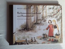 "Schneeweisschen und Rosenrot", Märchenbuch, Gebrüder Grimm