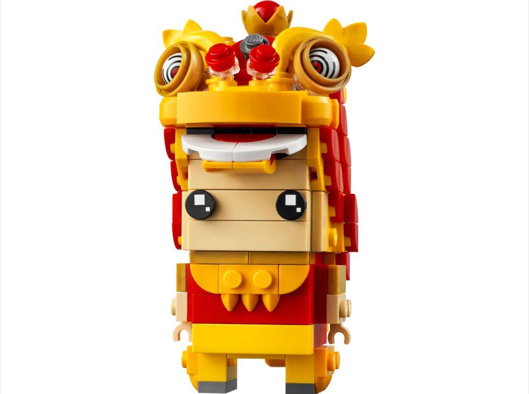 Lego Kit di costruzioni: Lego 40540 Brickheadz Löwentänzer – Nuovo e nell'imballaggio originale da Winterthur venduto da Binboklem 4